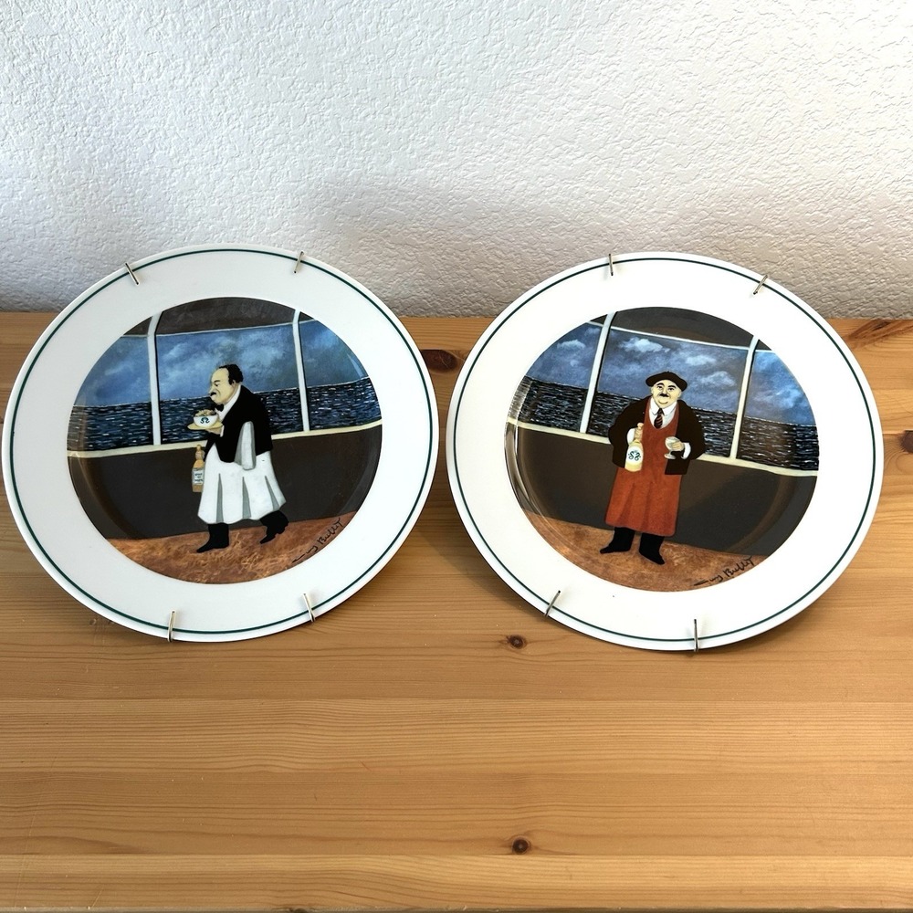 Crystal Cruises 10.5" The Bistro Collection Plates Set Of 2 Germany Eschenbach